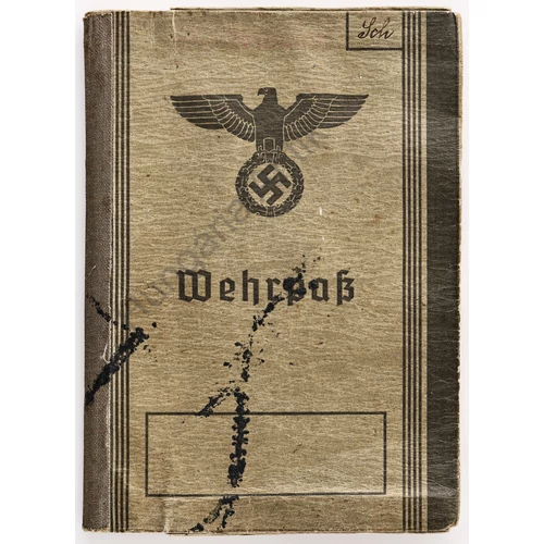 Német Katonai Igazolvány - Wehrpass - Graz Német Katonai Igazolvány - Wehrpass - Graz