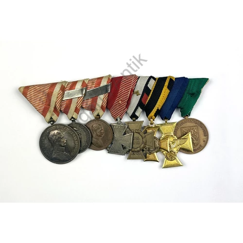 Osztrák Veterán Kitüntetéssor (Ordenschnalle) 