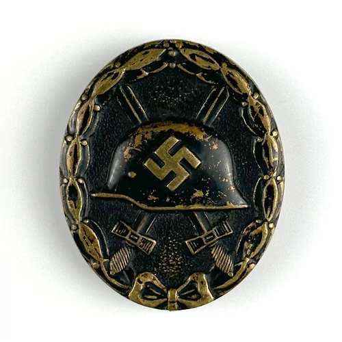 Német Fekete Sebesülési Jelvény - Verwundetenabzeichen Schwarz - "Káosz Mintázat" 