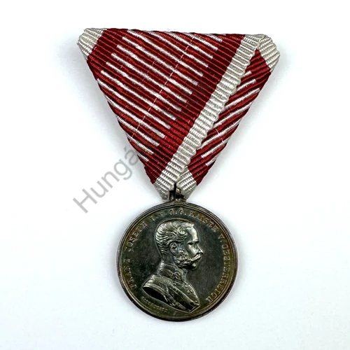 Ferenc József 2. Osztályú Ezüst Vitézségi Érem - Tapferkeitsmedaille
