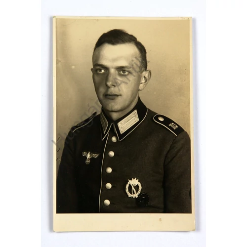 Német Gyalogos Portré - Infanterie Foto