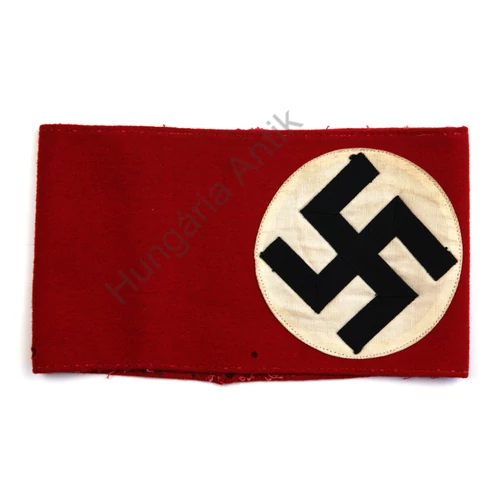 Német NSDAP Karszalag - NSDAP Armelbinde - "RZM A4/912"