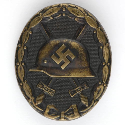 Német Fekete Sebesülési Jelvény - Verwundetenabzeichen Schwarz - Korai Változat