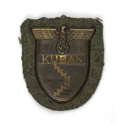 Német Kuban Hadjárati Pajzs - Ärmelschild Kuban