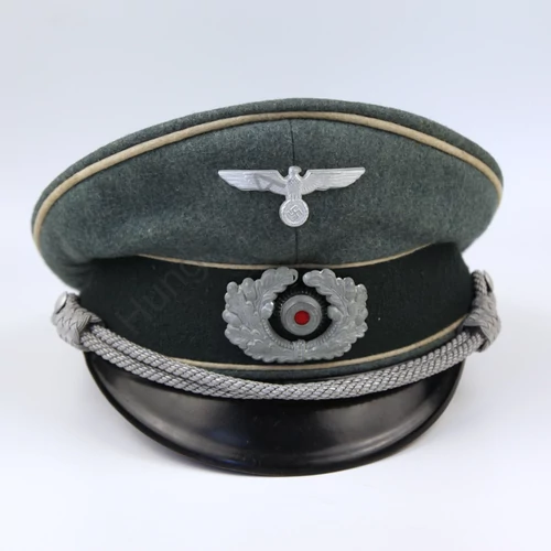 Német Gyalogos Tiszti Tányérsapka -  Schirmmütze Für Offiziere Des Infanterie