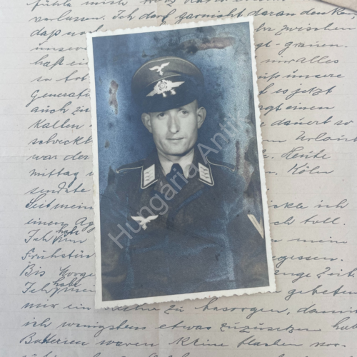 Német Katona Portré Fotója - Luftwaffe