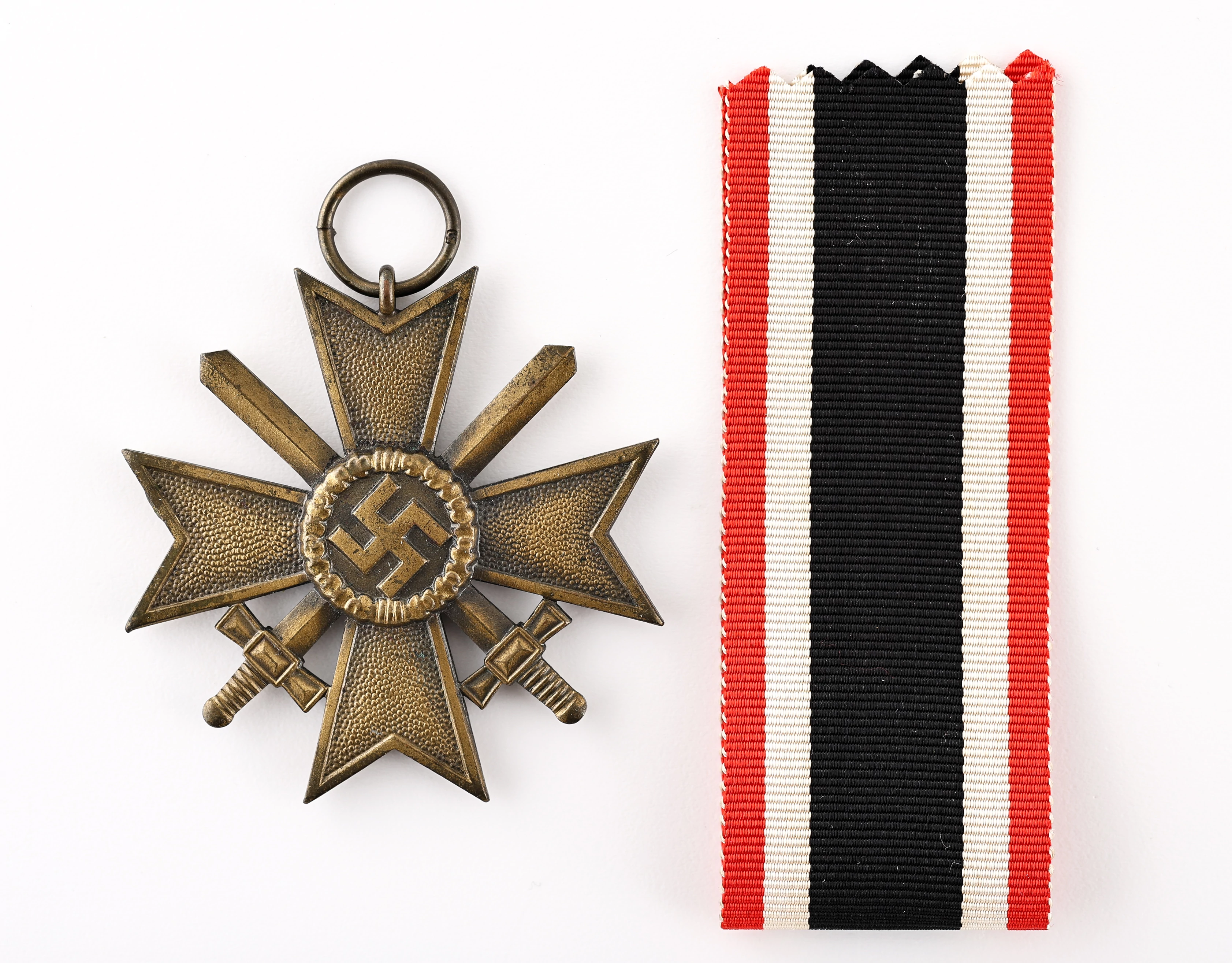 Német Háborús Érdemkereszt Kardokkal - Kriegsverdienstkreuz 2. Klasse Mit Schwertern - Fritz Zimmermann