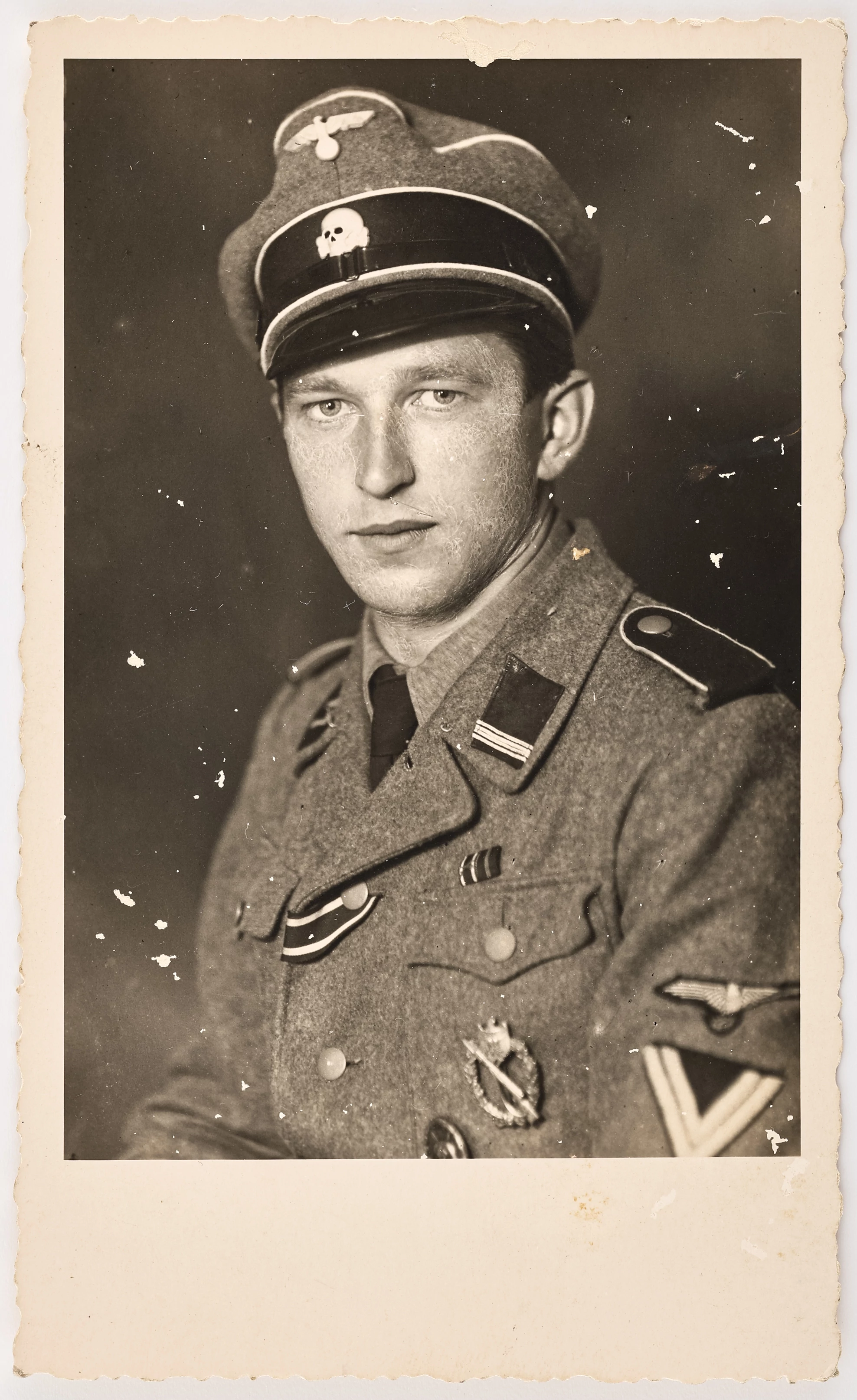 Német Védőosztag Fénykép - Schutzstaffel Foto - SS-Rottenführer