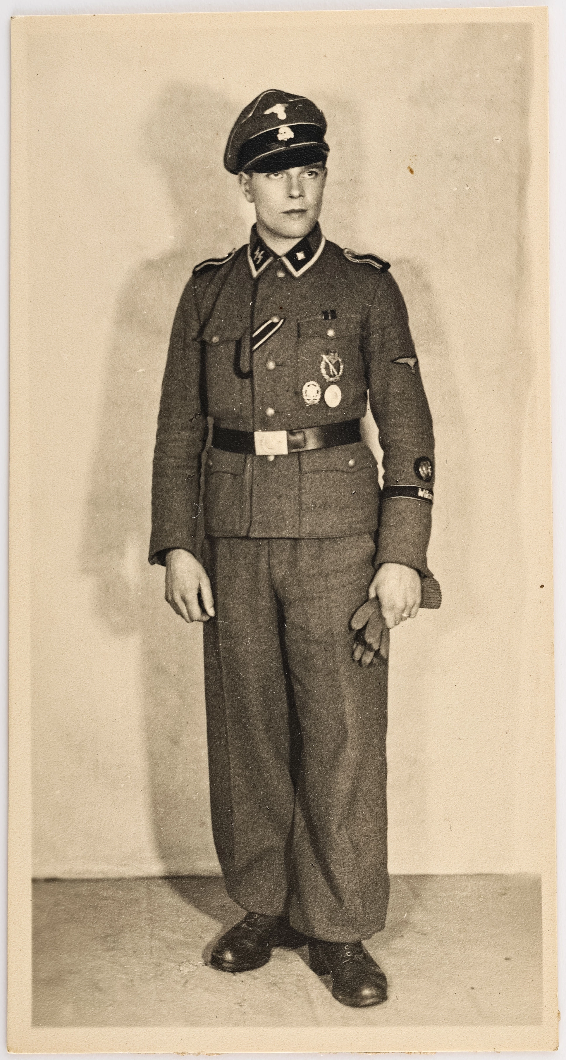 Német Védőosztag Fénykép - Schutzstaffel Foto - SS-Unterscharführer -5. SS-Panzer-Division „Wiking”